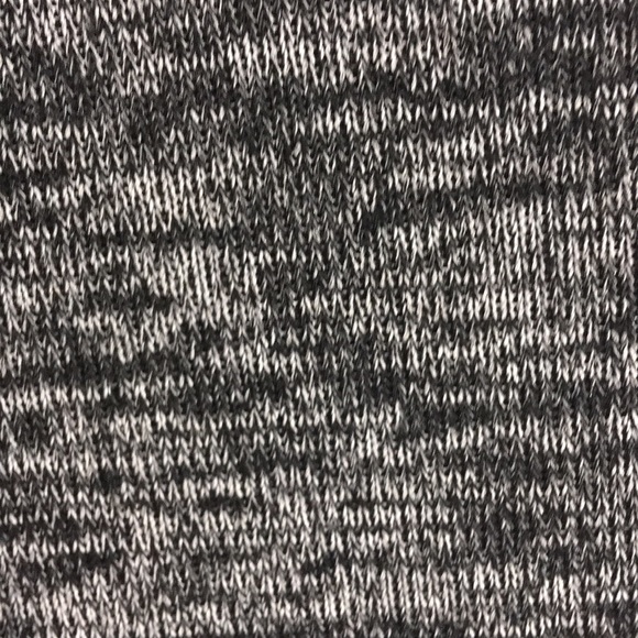 Black&Gray cold shoulder knit top Size M - Picture 2 of 3